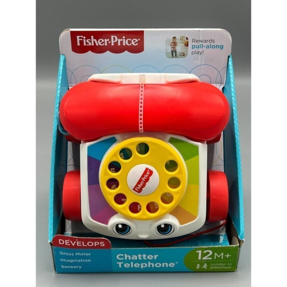 Fisher-Price Chatter Telephone,‎ Baby and Toddler Pull Toy